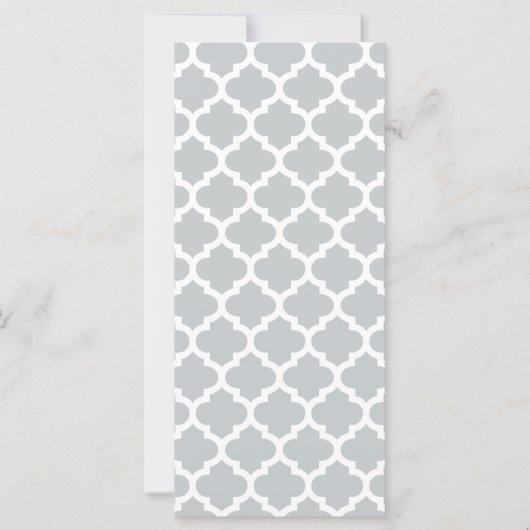 Quatrefoil Lattice Trellis Patroon Elke kleur (Voorkant)