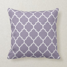 Quatrefoil Patroon in Lavender
