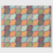 Quatrefoliepatroon Cadeaupapier (Vlak)