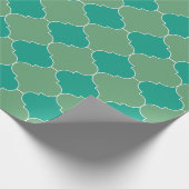 Quatrefoliepatroon Cadeaupapier (Hoek)