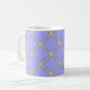 Quatrefolierambrij en grijs koffiemok