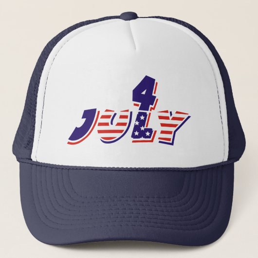 Quatrième 4 juillet Casquette (Devant)