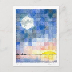 Quatrième jour (7 jours de création) Carte postale