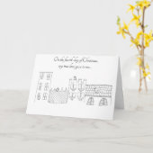 Quatrième jour de carte de Noël (Fleur jaune)