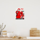 Qu'avez-vous fait pour aider les soldats? - Poster (Cuisine)