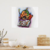 Quazinga de Grote! Poster (Keuken)