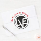 Que ce soit vivant il lui donnent des autocollants (Enveloppe)