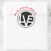 Que ce soit vivant il lui donnent des autocollants (Sac)