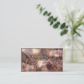 Que c'est beau Professioneel Iriserend Visitekaartje (Staand voorkant)