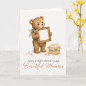 Que chaque pièce garde de beaux souvenirs Carte de (Fleur jaune)