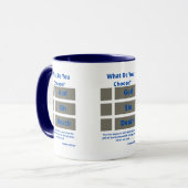 Que Choisis-Tu ? Romans 6:23 Mug à deux tons (Devant gauche)