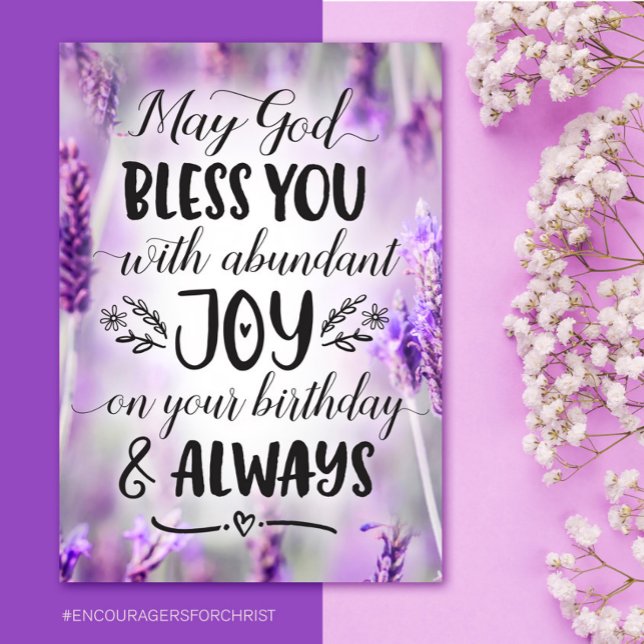 Que Dieu vous bénisse avec joie à l'occasion de vo (Créateur téléchargé)