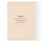 Que Dieu vous bénisse avec joie sur Thanksgiving (Intérieur (Gauche))