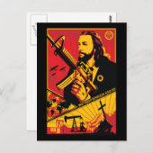 Que ferait Jésus Républicain ? Carte postale (Devant / Derrière)