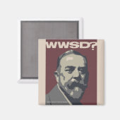 Que Ferait Sargent ? Magnet (Recto/Verso)