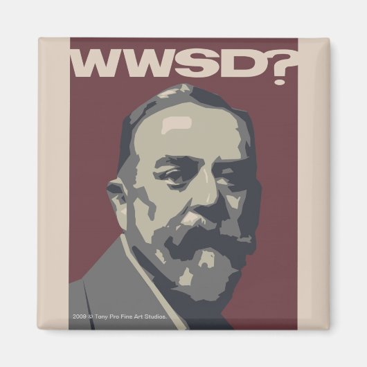 Que Ferait Sargent ? Magnet (Devant)