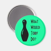 Que ferait Toby ? Magnet (Recto/Verso)