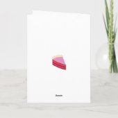 Que la fourchette soit avec vous Carte d'anniversa (Dos)