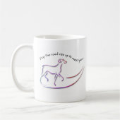 Que la route monte avec la tasse de chien (Gauche)