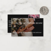 Que l'aventure commence - Invitation de mariage (Devant/Arrière en situation)