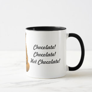 Que le Fox boit-il ? Chocolat chaud ! Tasse