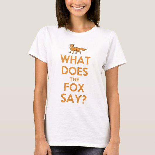 Que le Fox indique-t-il ? T-shirt (Devant)