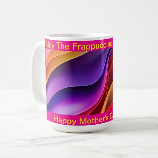 Que Le Frappuccino Soit Avec Vous Mug (Devant gauche)