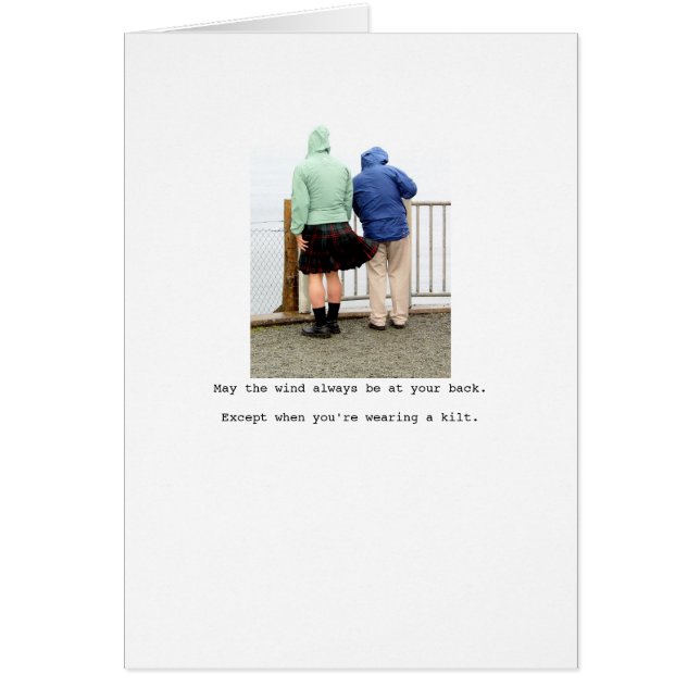 Que le vent soit toujours à votre dos... (Devant)