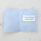 Que les raclées commencent ! Carte de vacances drô (Intérieur)