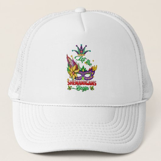 Que les Shenanigans commencent Casquette de camion (Devant)