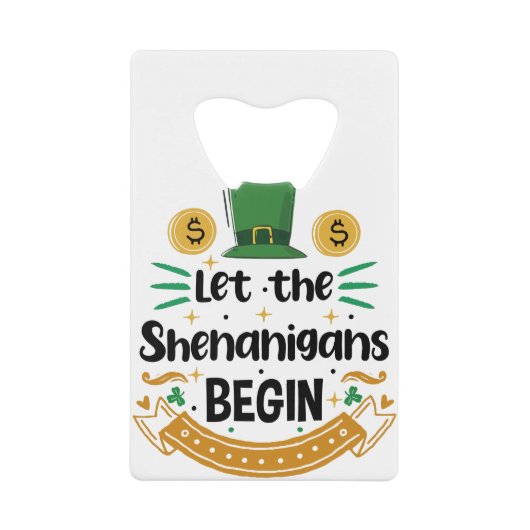 Que les Shenanigans commencent St Patrick's Day (Devant)