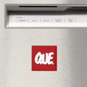 QUE Letters Magneet (Insitu (Vaatwasser))