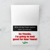 Que mon entraîneur ferait-il ? Carte de vacances (Intérieur)