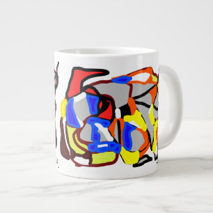 Que Mondo Mug par l'artiste numérique du CNY Jacob