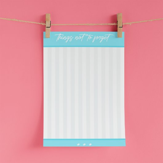 Que ne pas oublier les notes post-it®