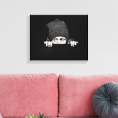 "Que se passe-t-il ?" impression sur toile (Insitu(Salon))