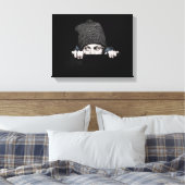 "Que se passe-t-il ?" impression sur toile (Insitu(Chambre))
