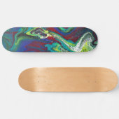 Que Sera 2 Planche de Skateboard Couleurs Abstrait (Horz)