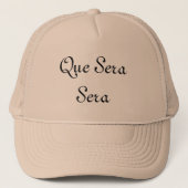 que sera trucker pet (Voorkant)