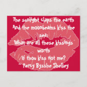 Que valent tous ces baisers... Carte postale (Devant)