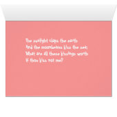 Que valent tous ces baisers.Si tu n'embrasses pas (Intérieur Horizontal (Bas))