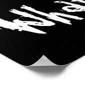 Que veux-tu ? Affiche (Coin)