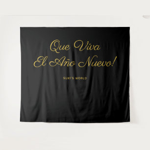 Que Viva El Año Nuevo ! Tapisserie