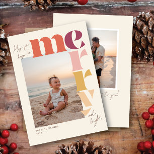 Que Vos Jours Soient Joyeux Carte De Noël Colorée