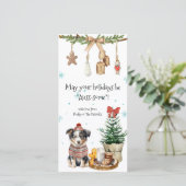 Que vos vacances soient "Auss-some" ! Carte de Noë (Debout devant)