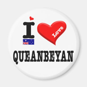 QUEANBEYAN - Ik hou van Magneet