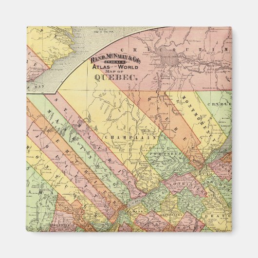 Quebec 2 magneet (Voorkant)