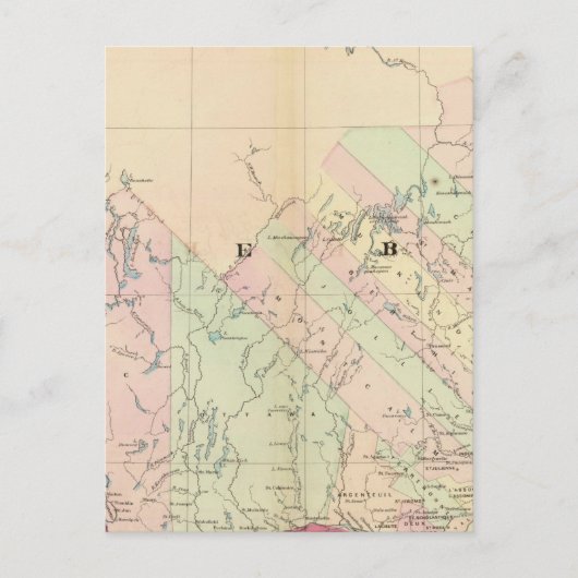 Quebec 3 briefkaart (Voorkant)