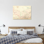 Quebec 3 canvas afdruk (Insitu (Slaapkamer))