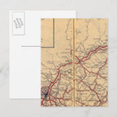 Quebec 4 briefkaart (Voorkant / Achterkant)